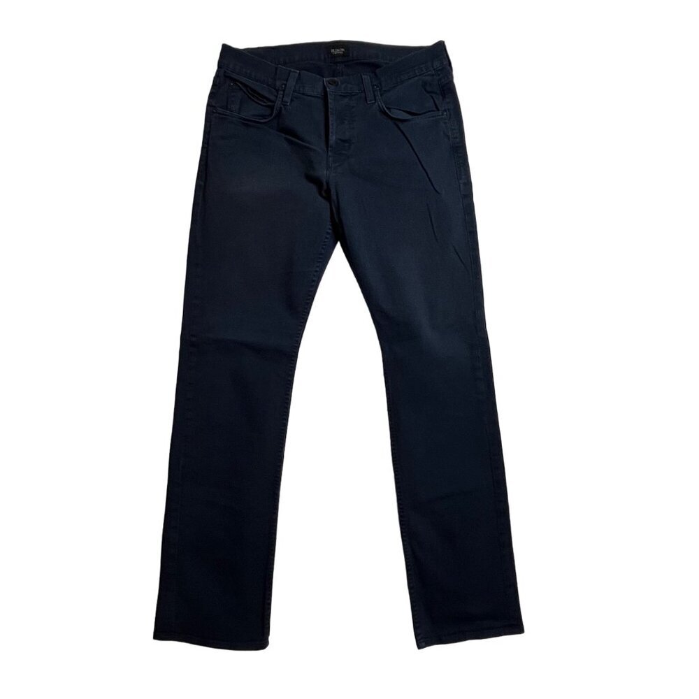 Hudson Jean Byron Classic Straight Leg Covert Blue Size 32‎